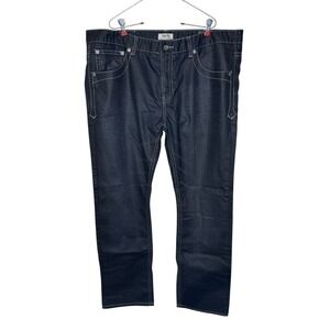 Antique‎ Rivet Men's Jeans Vtg Y2K SS010 Straight Leg Dark Wash Mid-Rise 42X34